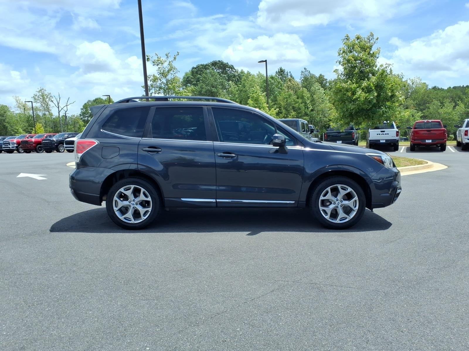 Used 2018 Dark Gray Metallic Subaru Touring image 11