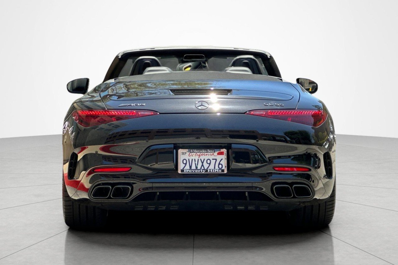 Certified Used 2026 BLACK Mercedes-Benz AMG® SL 55 image 4