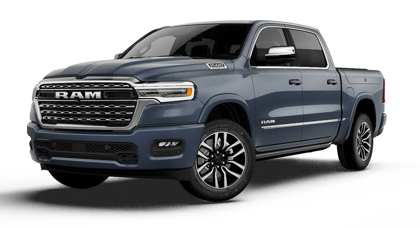 New 2027 Forged Blue Metallic Exterior Paint RAM Limited image 13