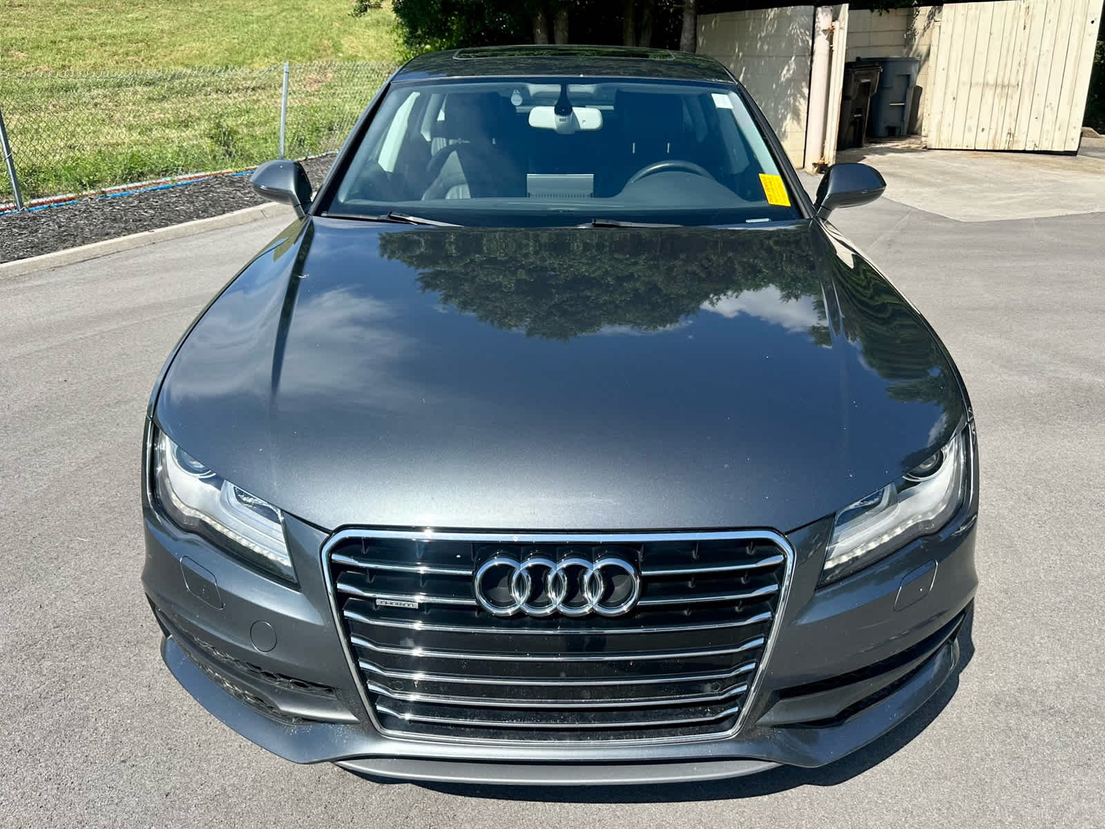 Used 2014 Daytona Gray Pearl Effect Audi 3.0 Prestige image 2