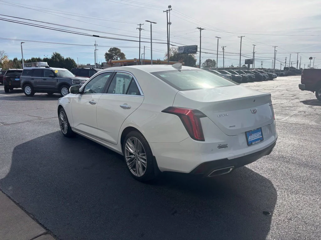 Used 2023 White Cadillac Premium Luxury image 7