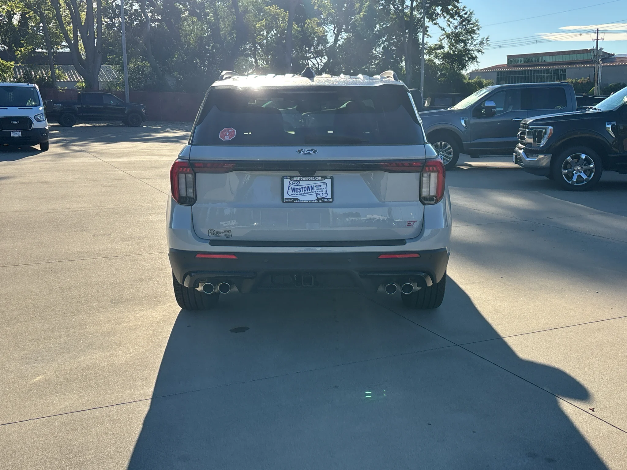 New 2027 Avalanche Gray Ford ST image 7