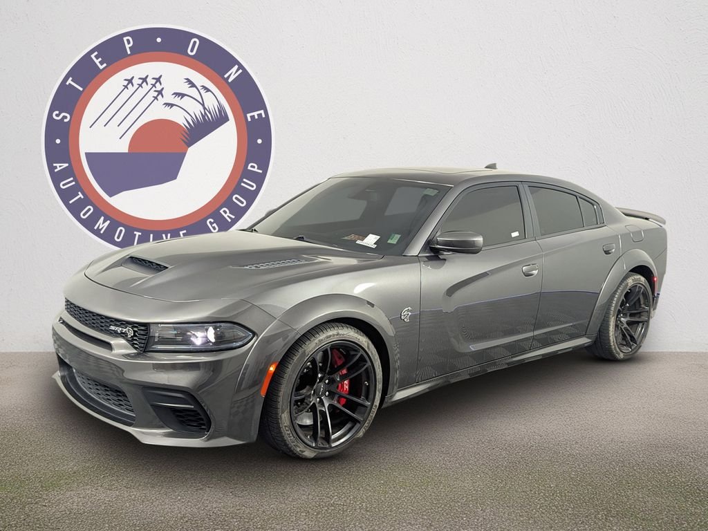 Used 2022 Gray Dodge SRT Hellcat Widebody image 1