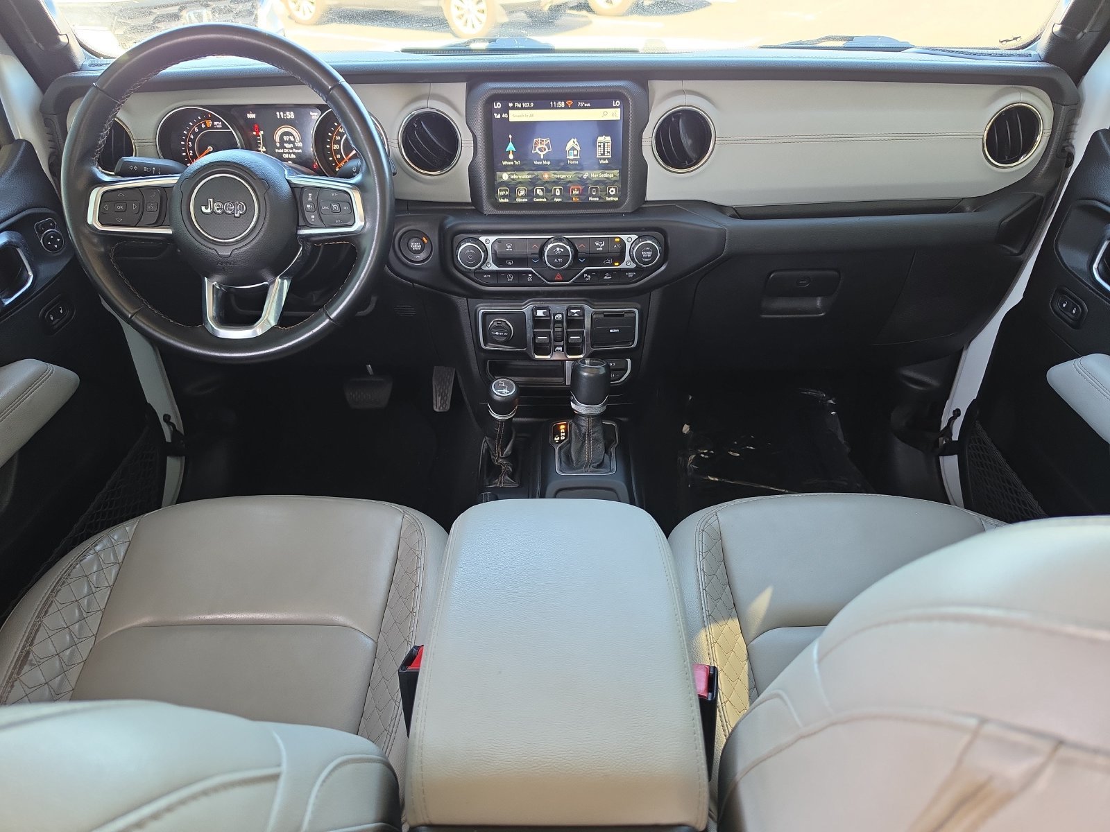 Used 2022 White Jeep High Altitude image 8