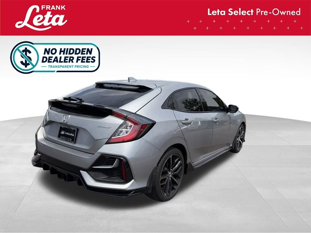 Used 2021 Lunar Silver Metallic Honda  image 5