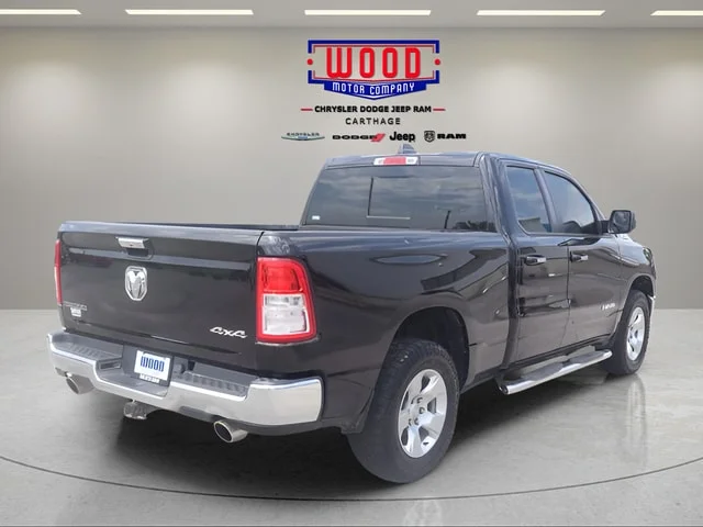 Used 2019 Diamond Black Crystal Pearlcoat Ram Big Horn/Lone Star image 3