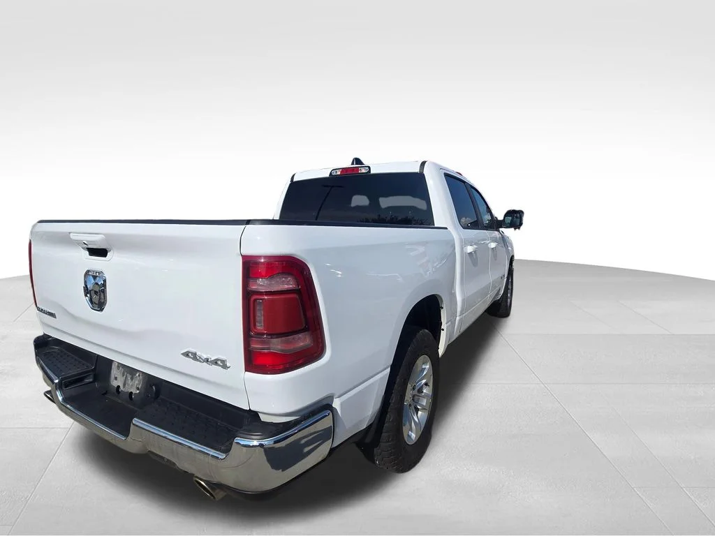 Used 2024 Bright White Clearcoat Ram Laramie image 4