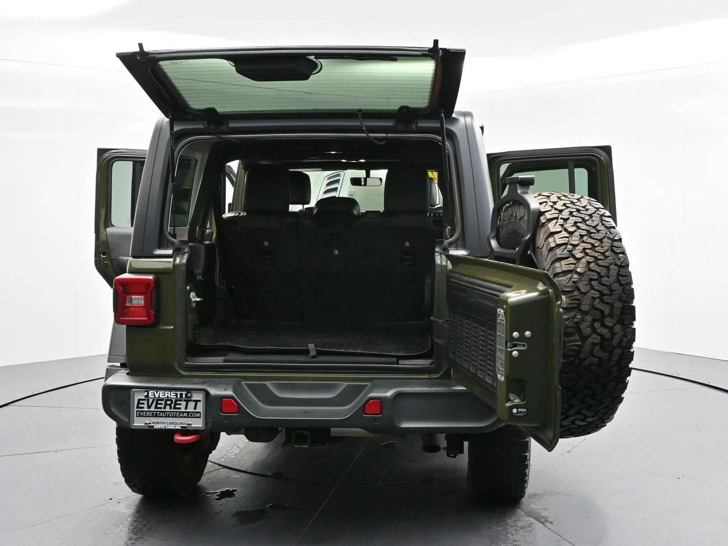 Used 2021 Sarge Green Clearcoat Jeep Unlimited Rubicon image 42