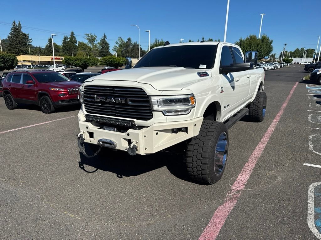 Used 2020 Pearl White Ram Laramie image 4