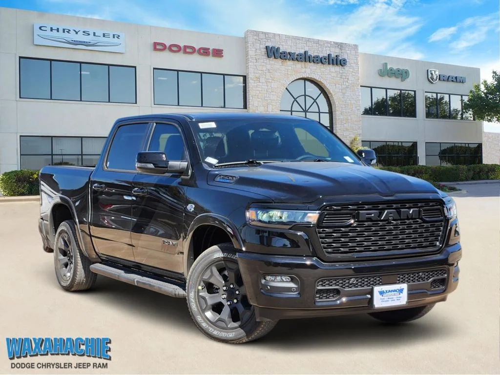 New 2026 Diamond Black Crystal Pearl-Coat Exterior Paint RAM Big Horn/Lone Star image 1
