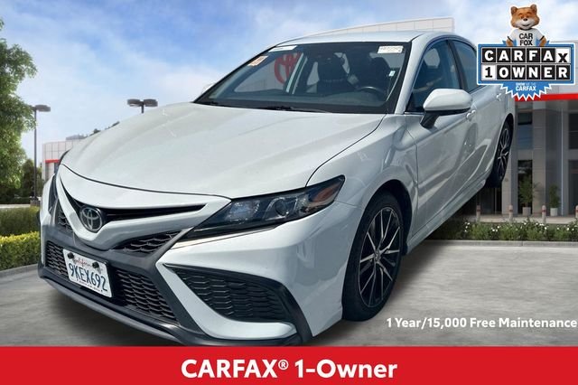 Used 2024 White Toyota SE image 2