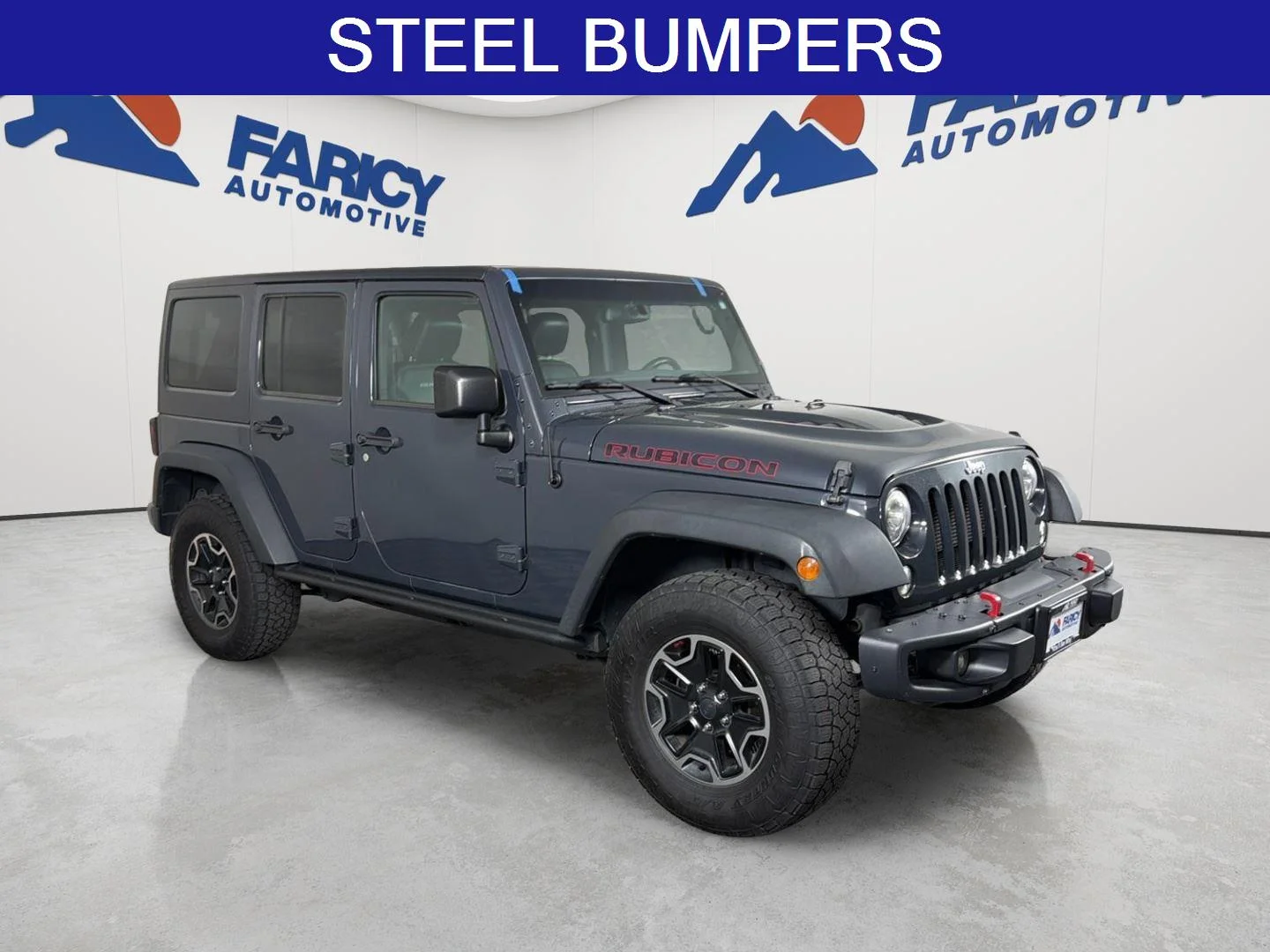 Used 2017 Rhino Clearcoat Jeep Rubicon Hard Rock image 2