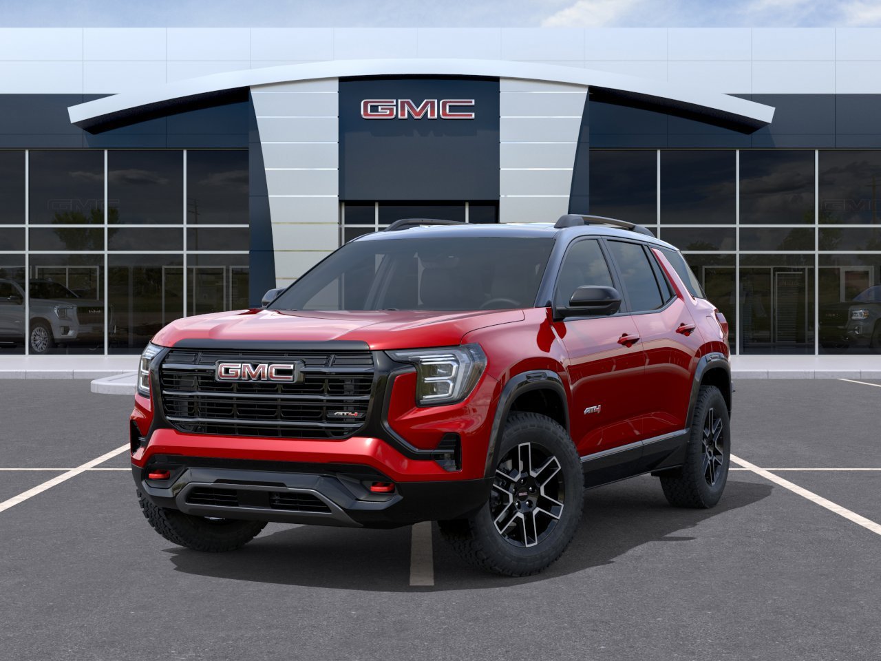 New 2027 Volcanic Red Tintcoat GMC AT4 image 6