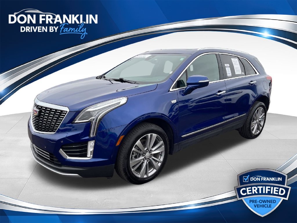 Certified Used 2024 Blue Cadillac Premium Luxury image 1