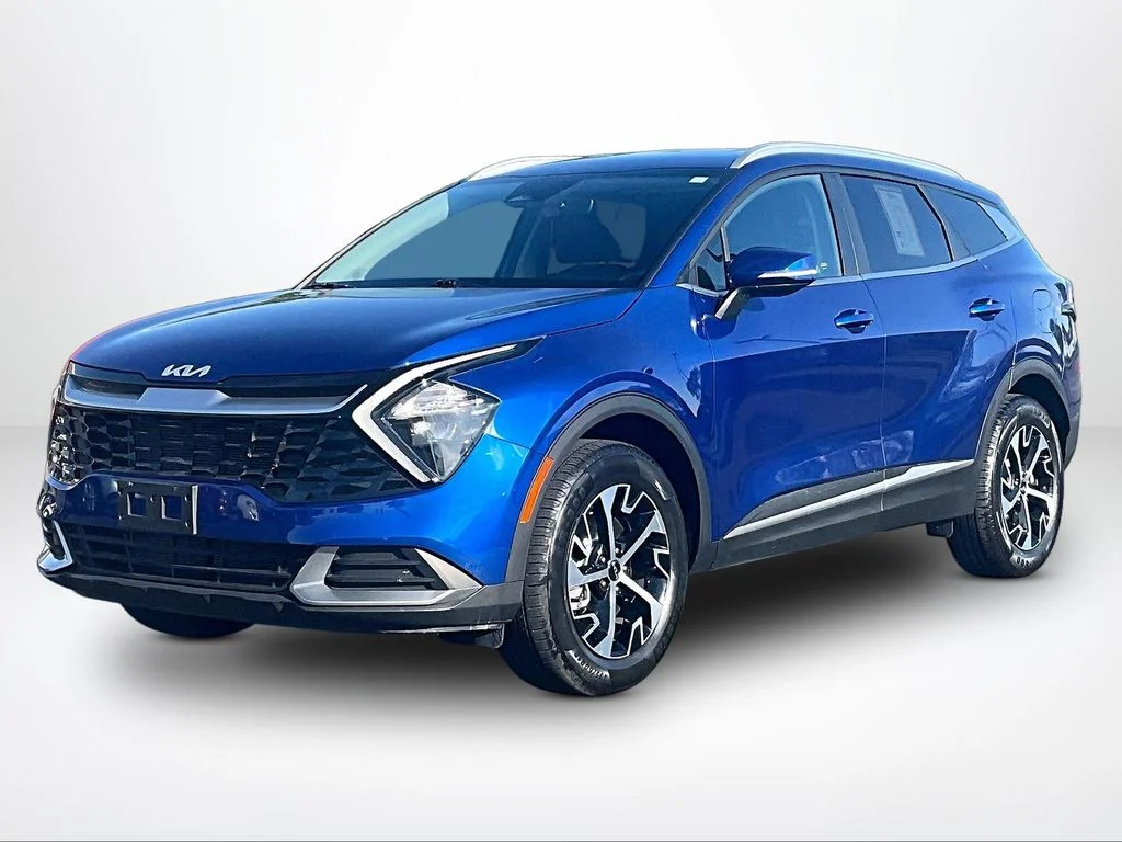 Used 2023 Blue Kia EX image 32