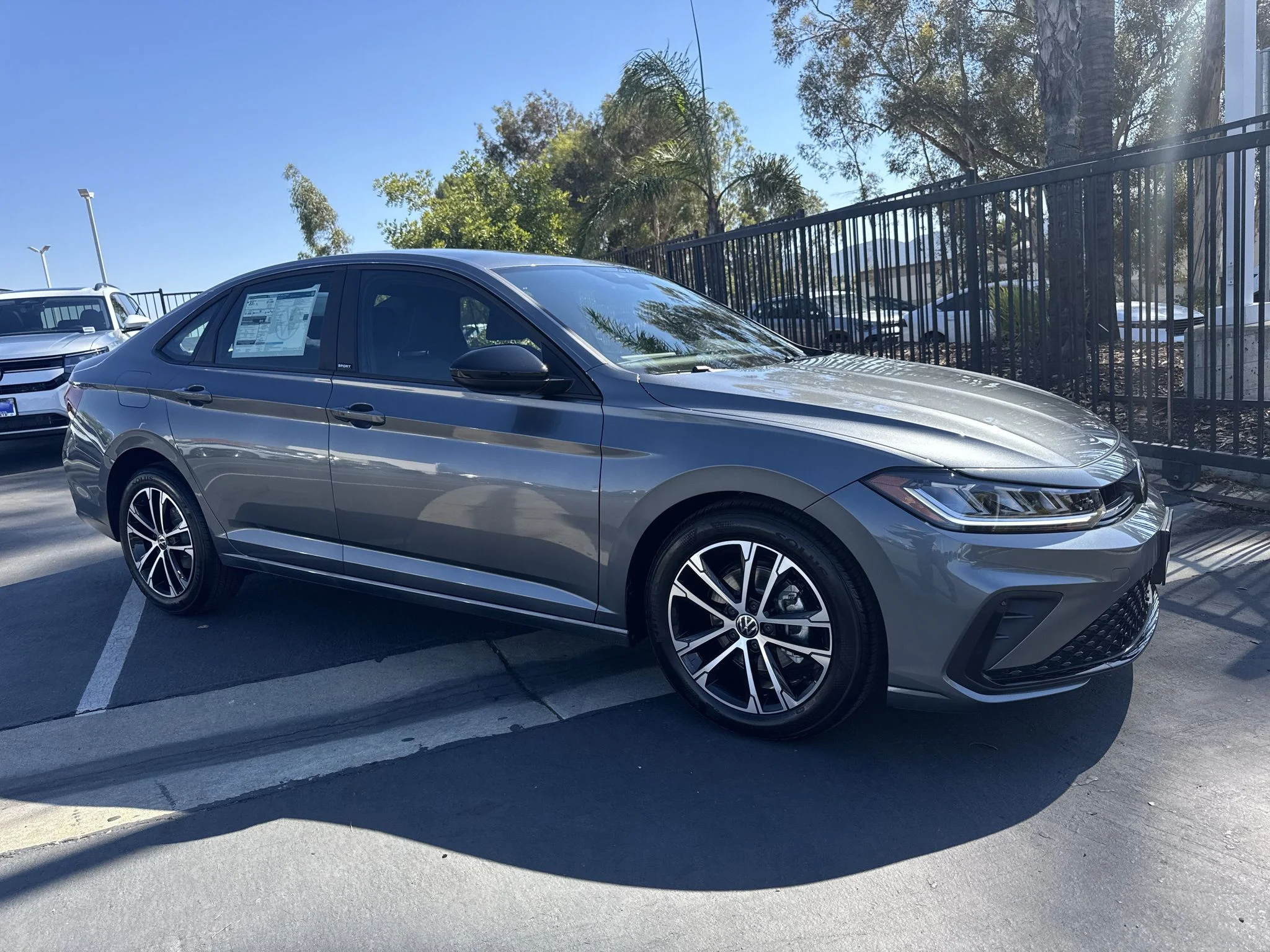 New 2027 Platinum Gray Metallic Volkswagen Sport image 1
