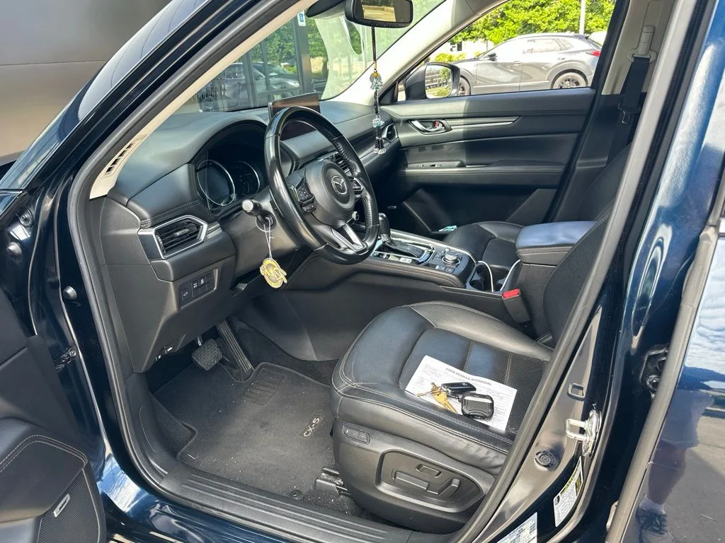 Used 2021 Blue Mazda Grand Touring image 7