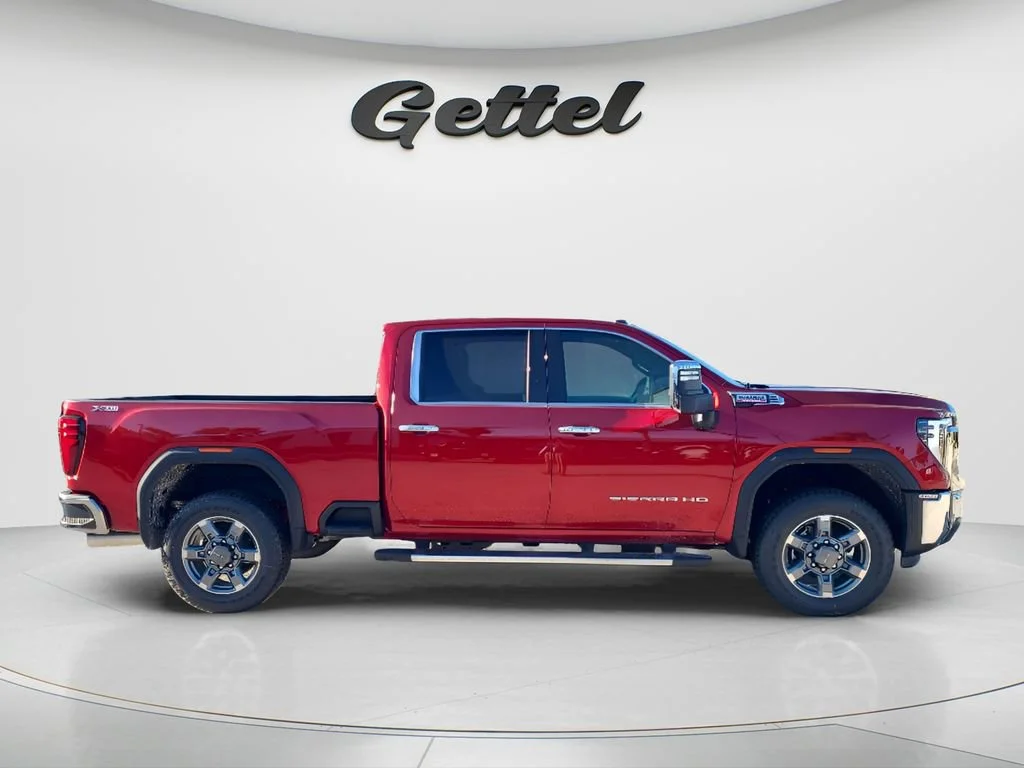 New 2026 Volcanic Red Tintcoat GMC SLT image 3