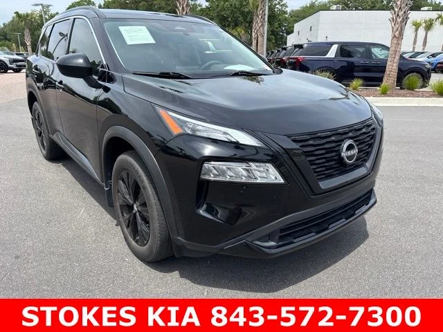 Used 2023 Black Nissan SV image 2