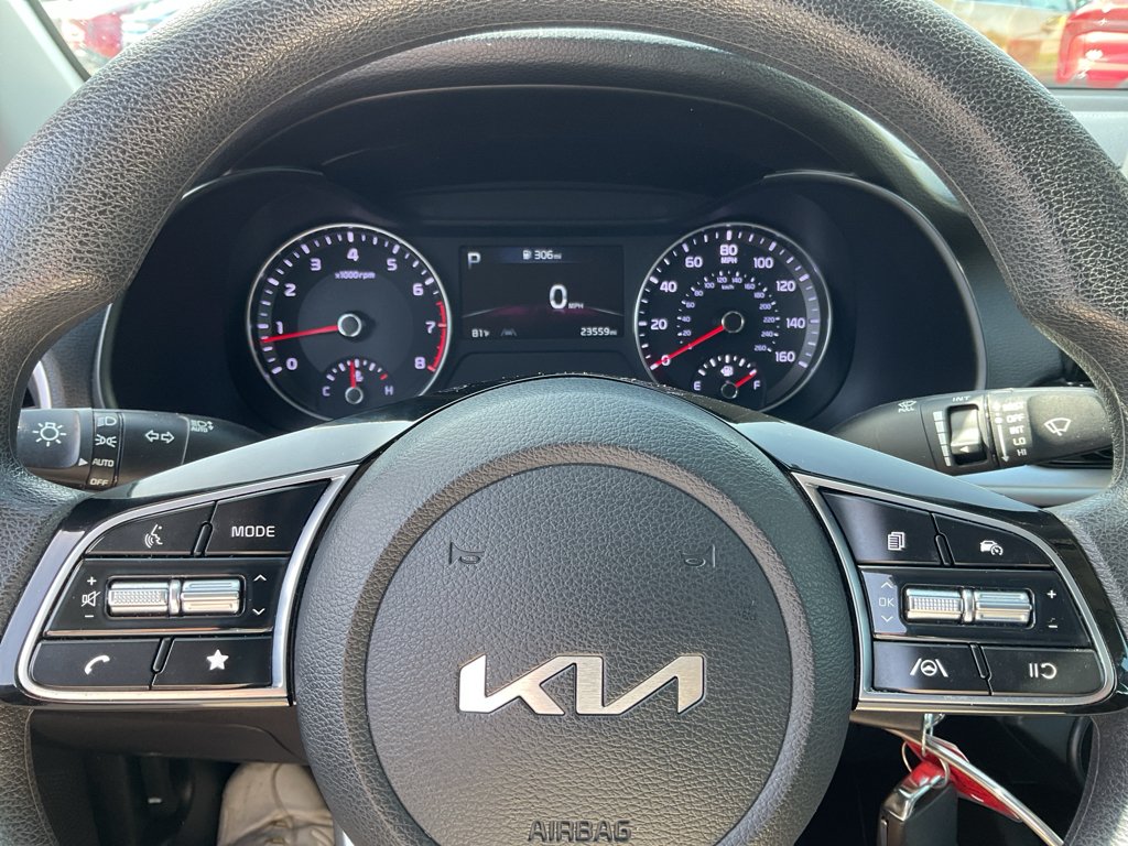 Used 2023 Aurora Black Kia LX image 23