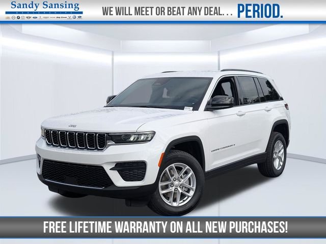 New 2026 Bright White Clearcoat Jeep Laredo image 1