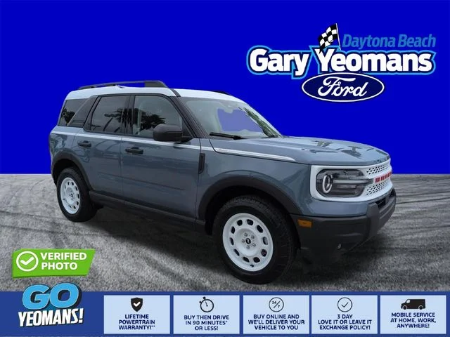 New 2026 Azure Gray Metallic Tri-Coat Ford Heritage image 1