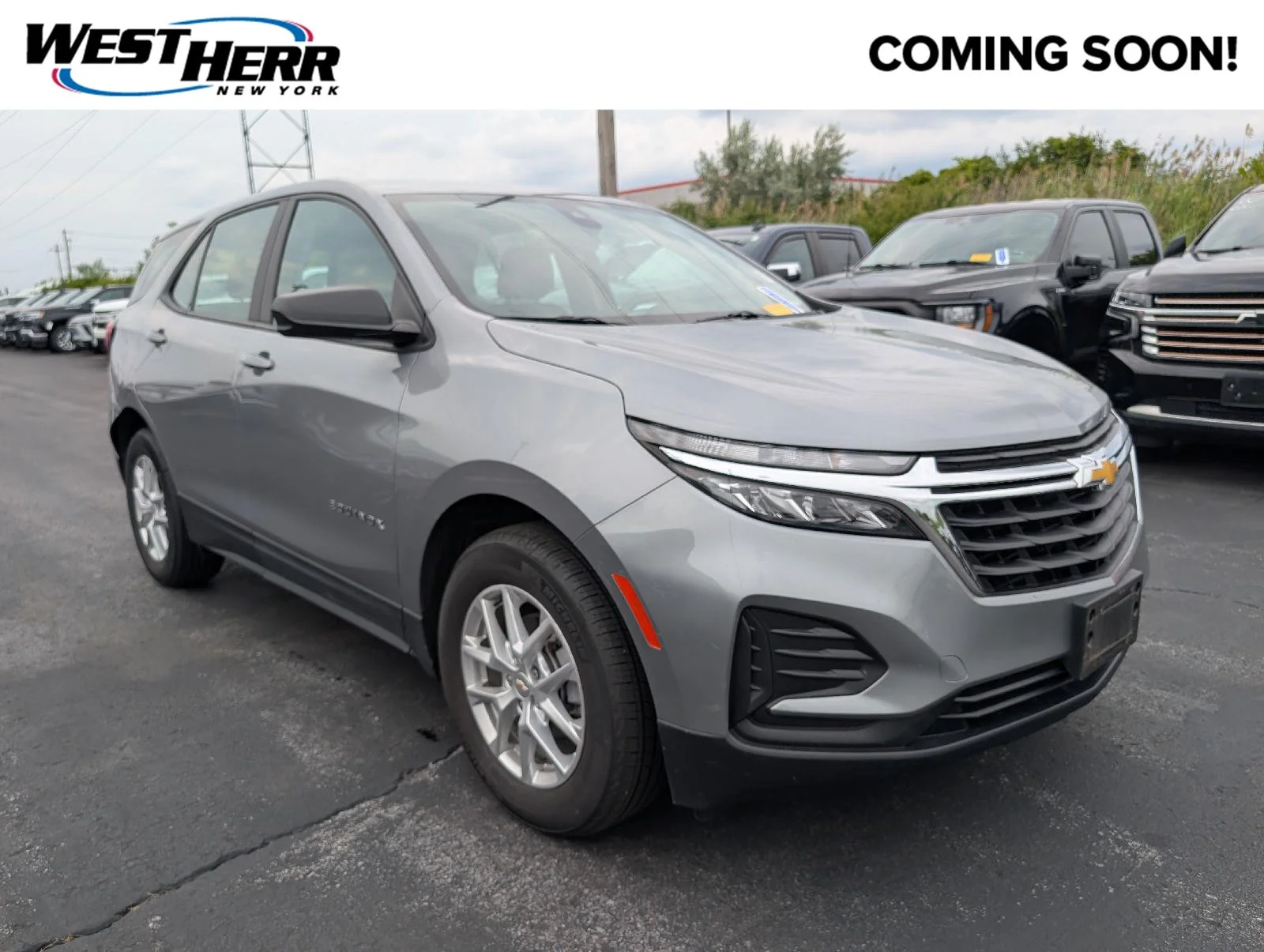 Used 2024 Sterling Gray Metallic Chevrolet LS image 1