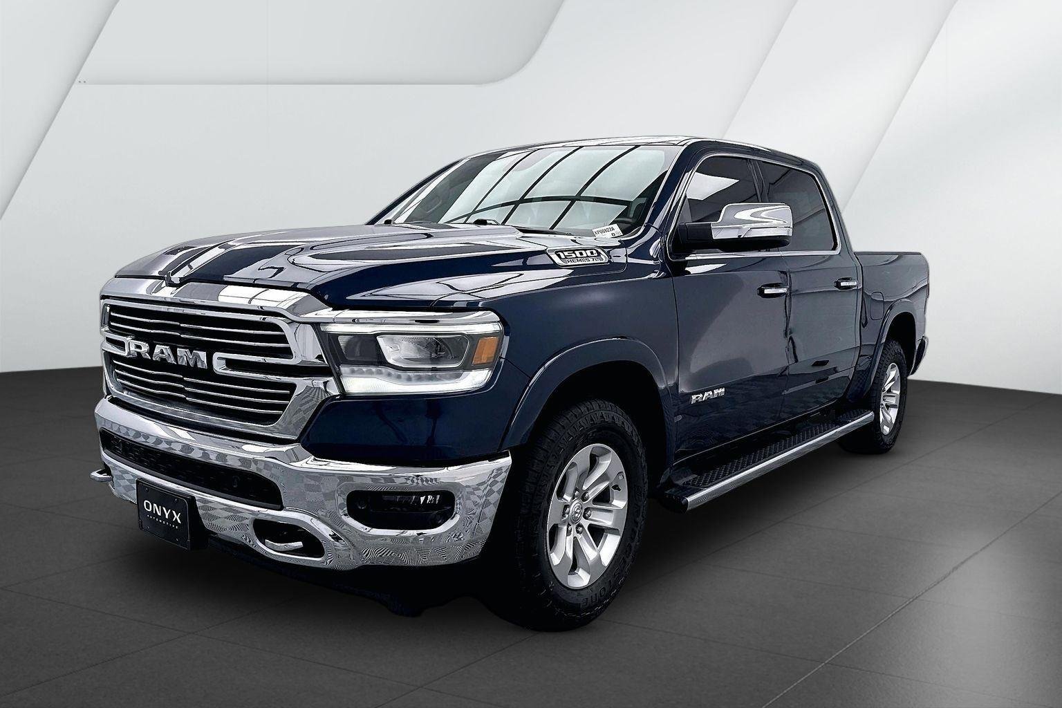 Used 2020 Patriot Blue Pearlcoat Ram Laramie image 3
