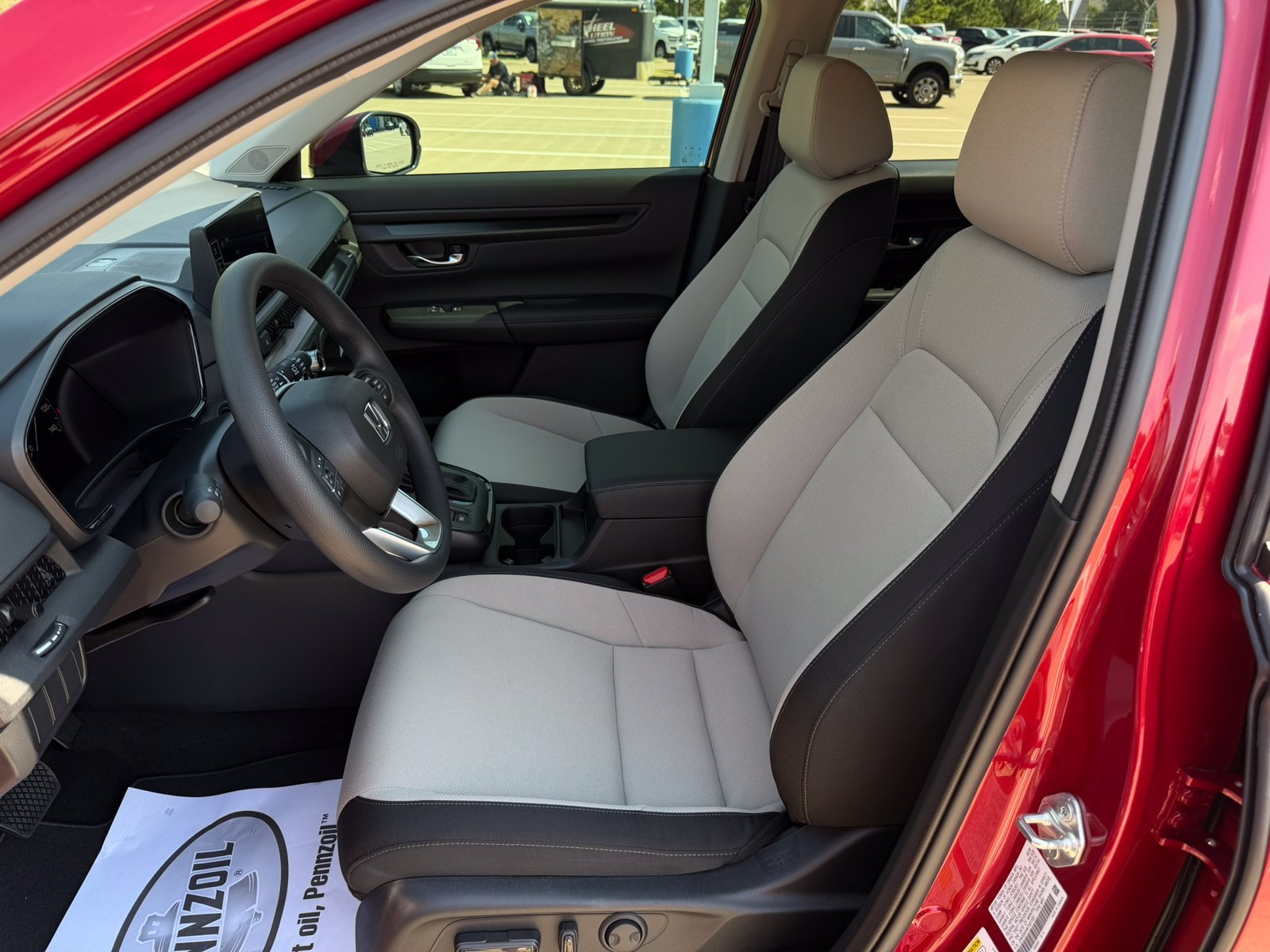 Certified Used 2026 Radiant Red Metallic Honda EX image 10