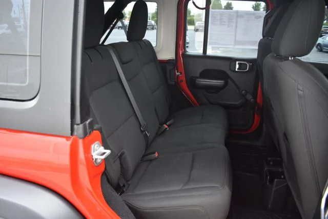 Used 2021 Red Jeep Unlimited Sport image 20