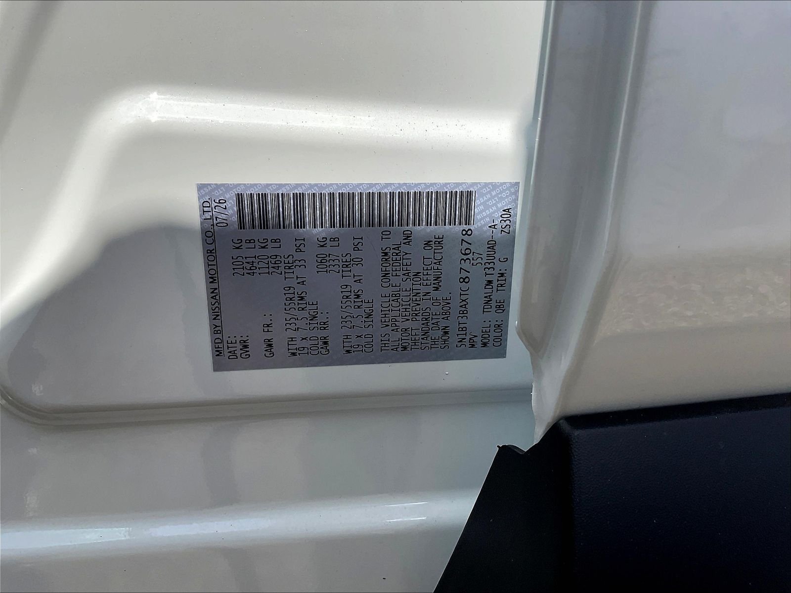 New 2026 White Nissan Dark Armor image 14