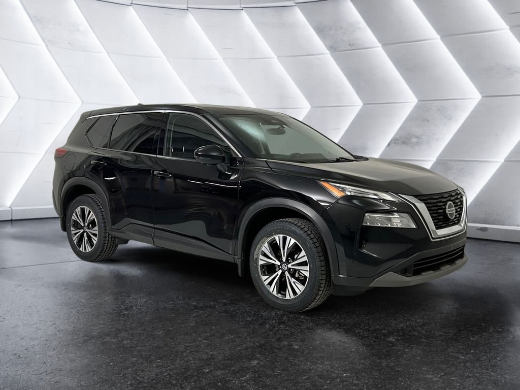 Used 2021 Black Nissan SV image 1