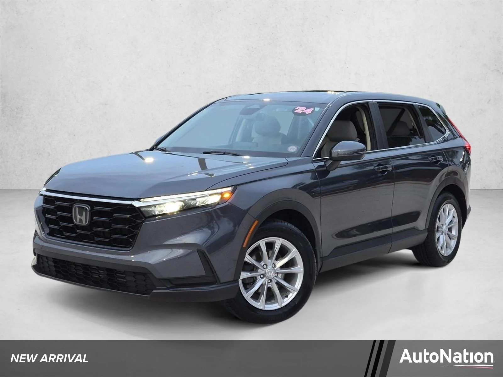 Used 2024 Meteorite Gray Met Honda EX image 1