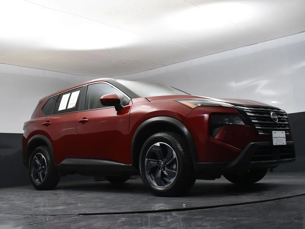 Certified Used 2025 Red Nissan SV image 29