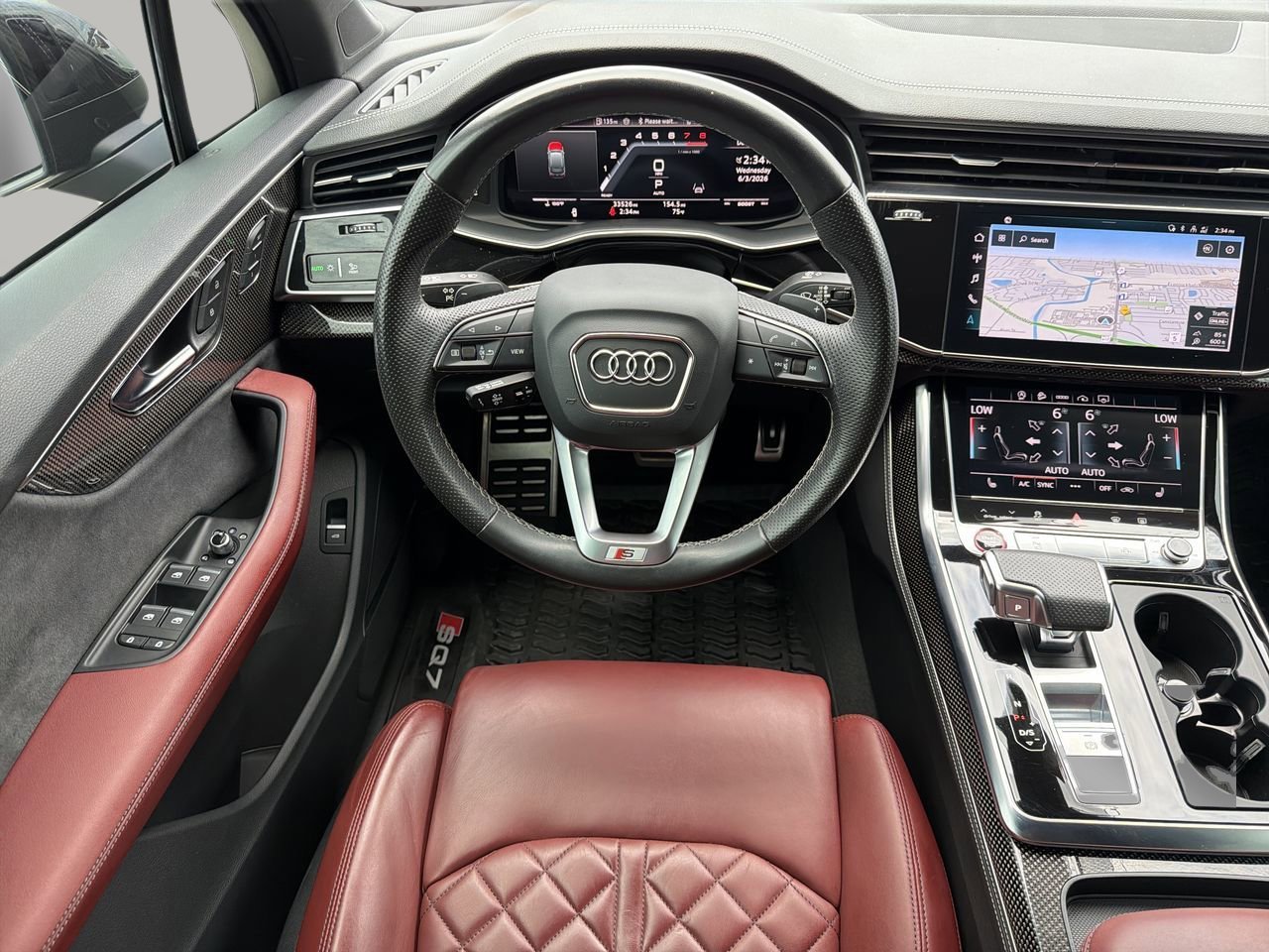Used 2024 Mythos Black Metallic Audi Premium Plus image 14