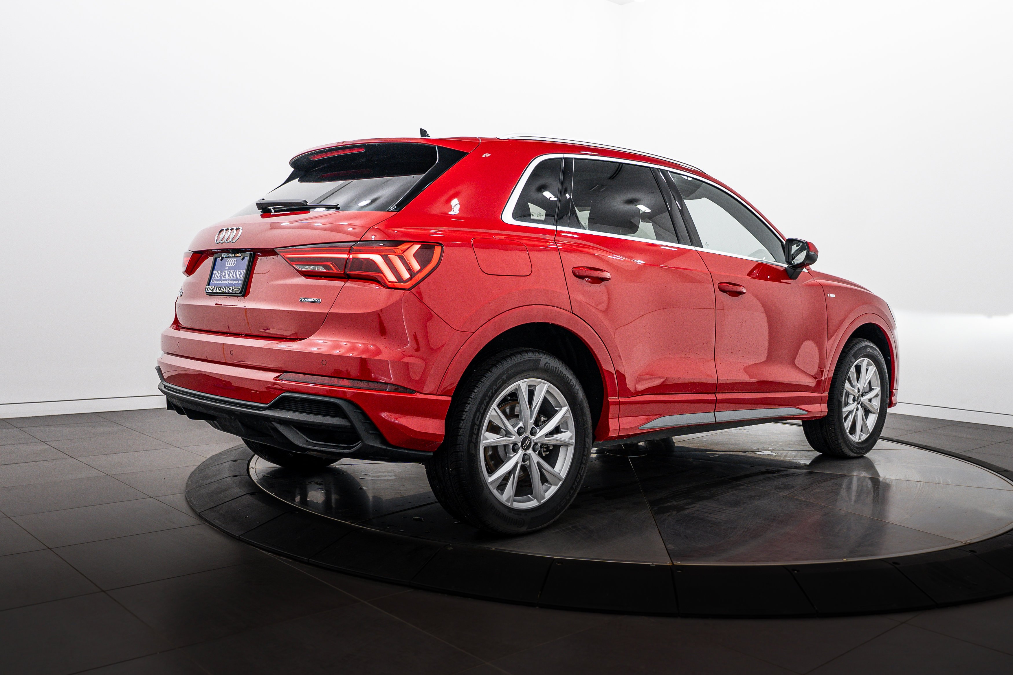 Used 2025 Progressive Red Metallic Audi S line Premium Plus image 4