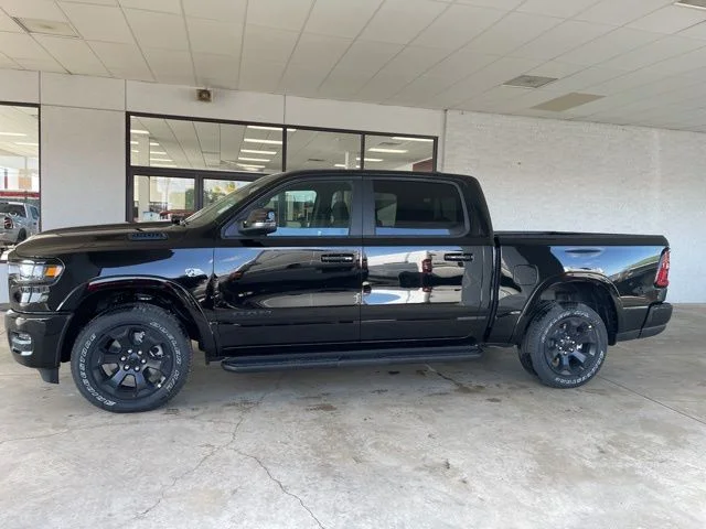 New 2026 Diamond Black Crystal Pearl-Coat Exterior Paint RAM Big Horn/Lone Star image 3