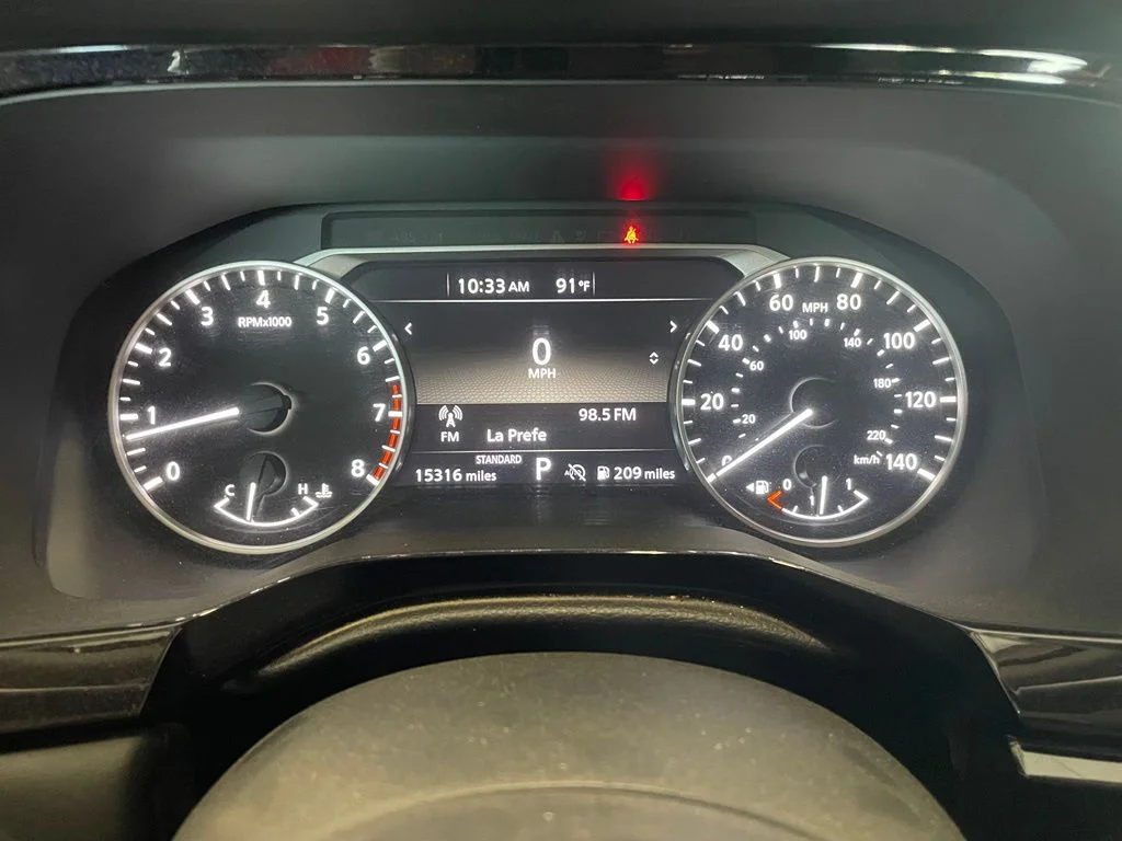 Used 2025 Red Nissan SV image 7