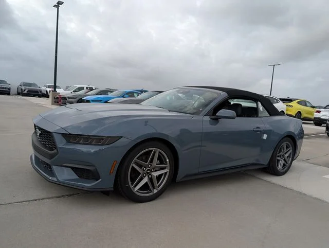 New 2026 Vapor Blue Metallic Ford EcoBoost® Premium Convertible image 3