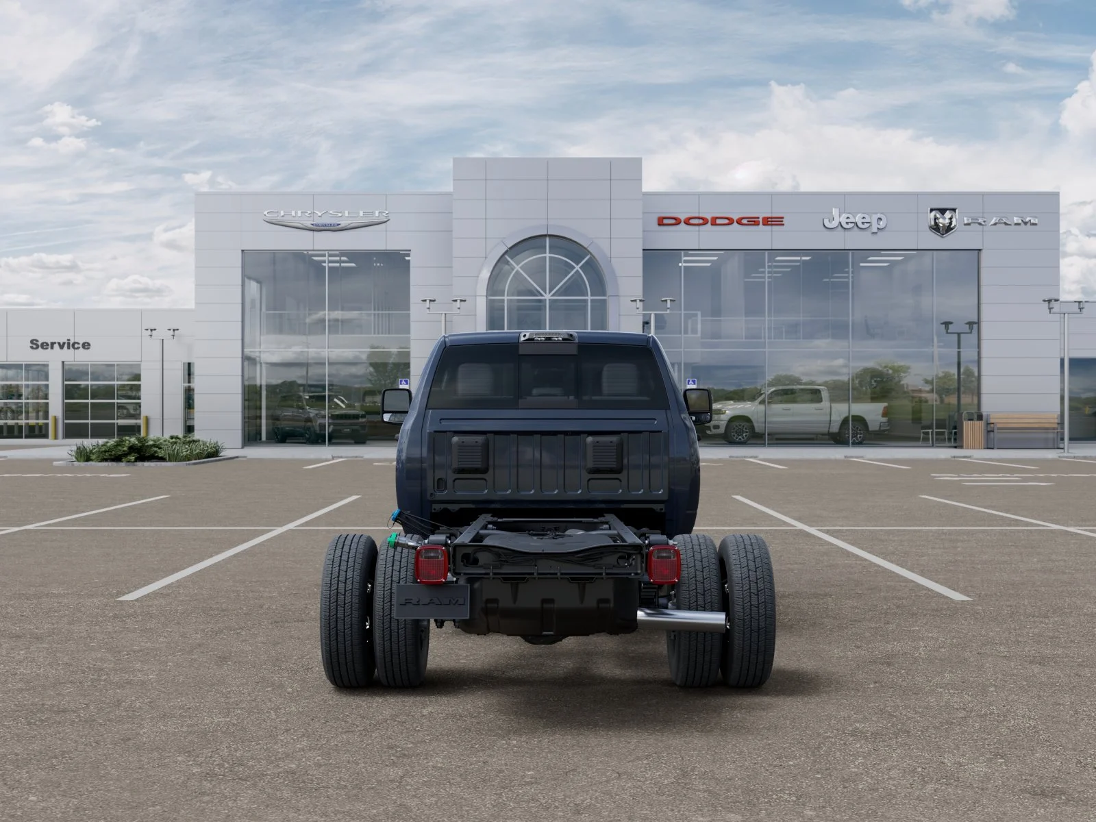 New 2026 Forged Blue Metallic Exterior Paint RAM Tradesman image 55