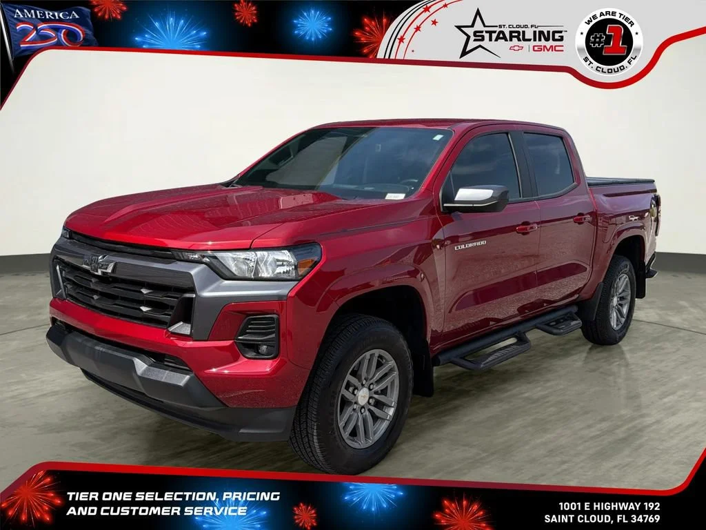 Used 2024 Radiant Red Tintcoat Chevrolet LT image 1
