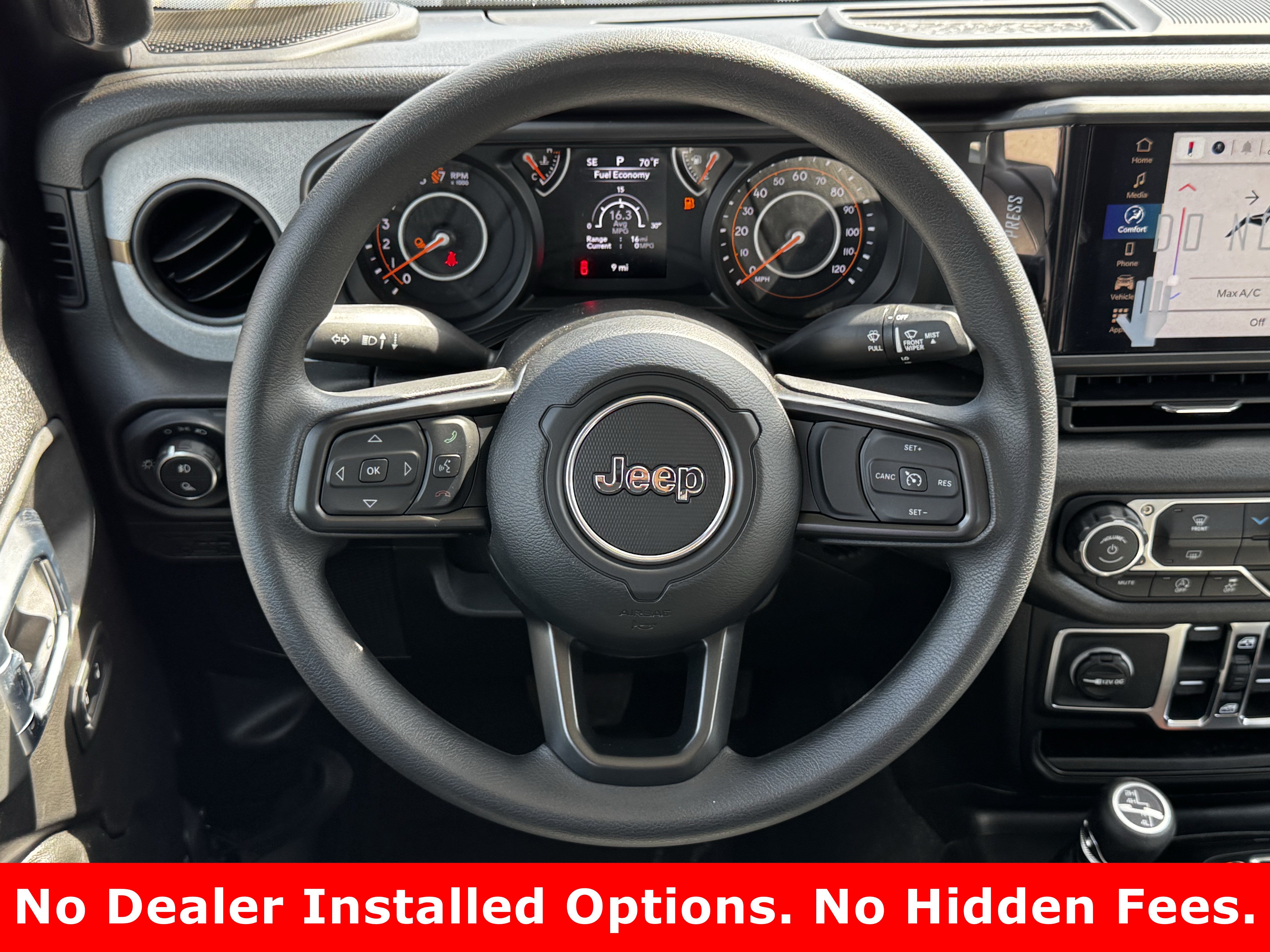 New 2026 Black Clearcoat Jeep Sport image 14