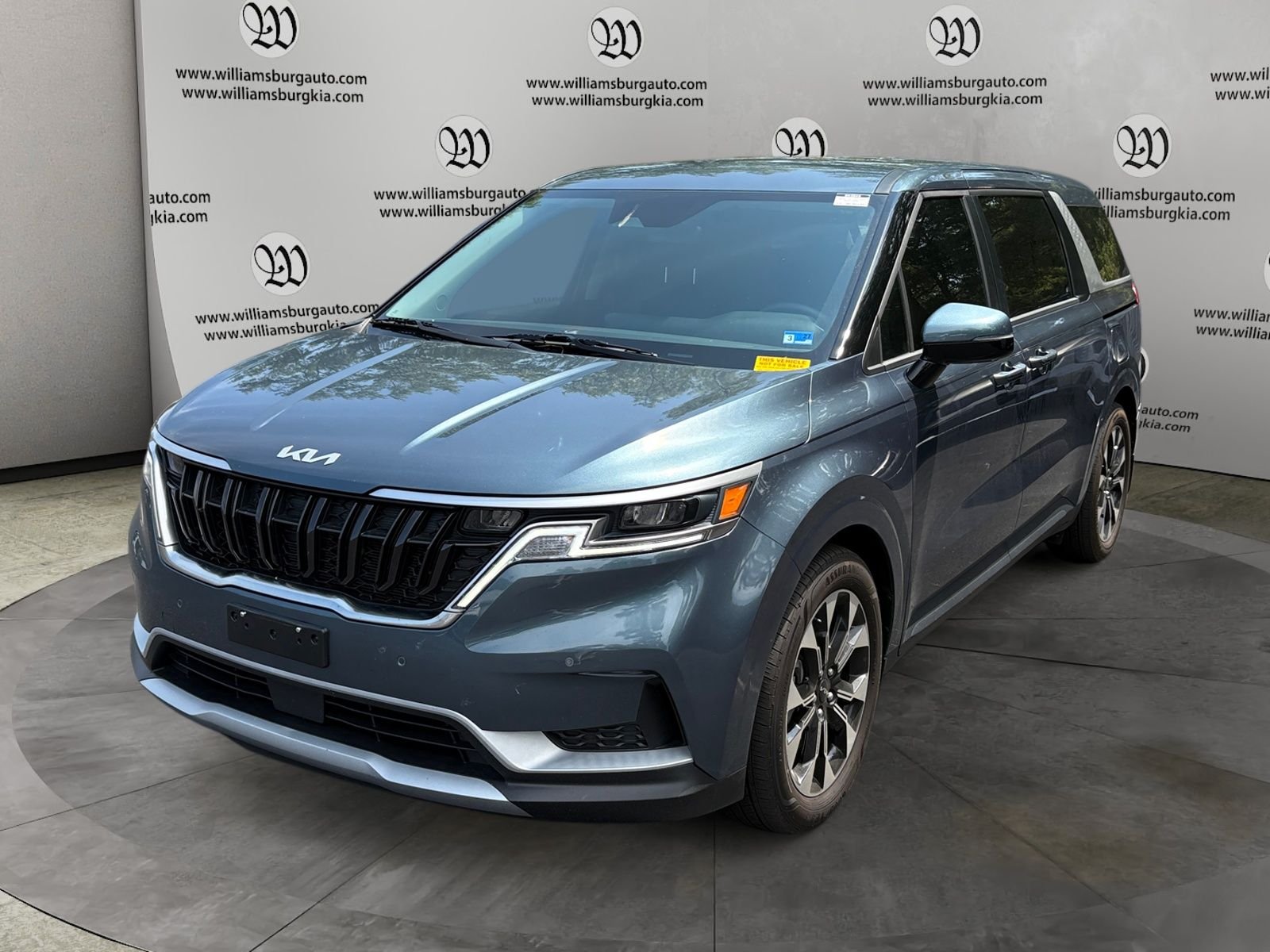 Used 2024 Blue Kia EX image 1