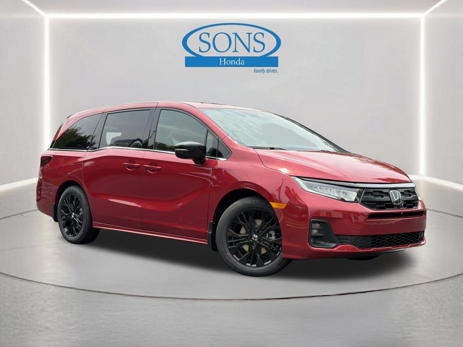 New 2026 Radiant Red Metallic II Honda Sport-L image 1