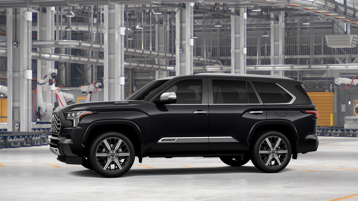 New 2026 Midnight Black Metallic Toyota Capstone image 3