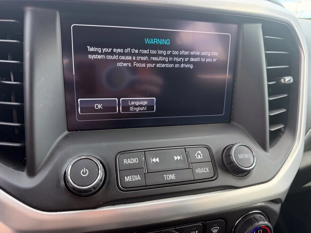 Used 2018 BLUE STEEL METALLIC GMC SLT image 20
