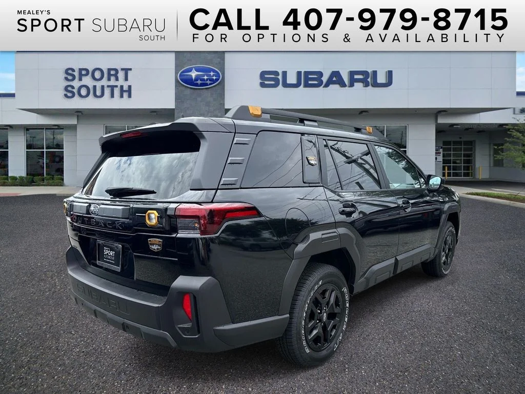 New 2026 CRYSTAL BLACK SILICA Subaru Wilderness image 3