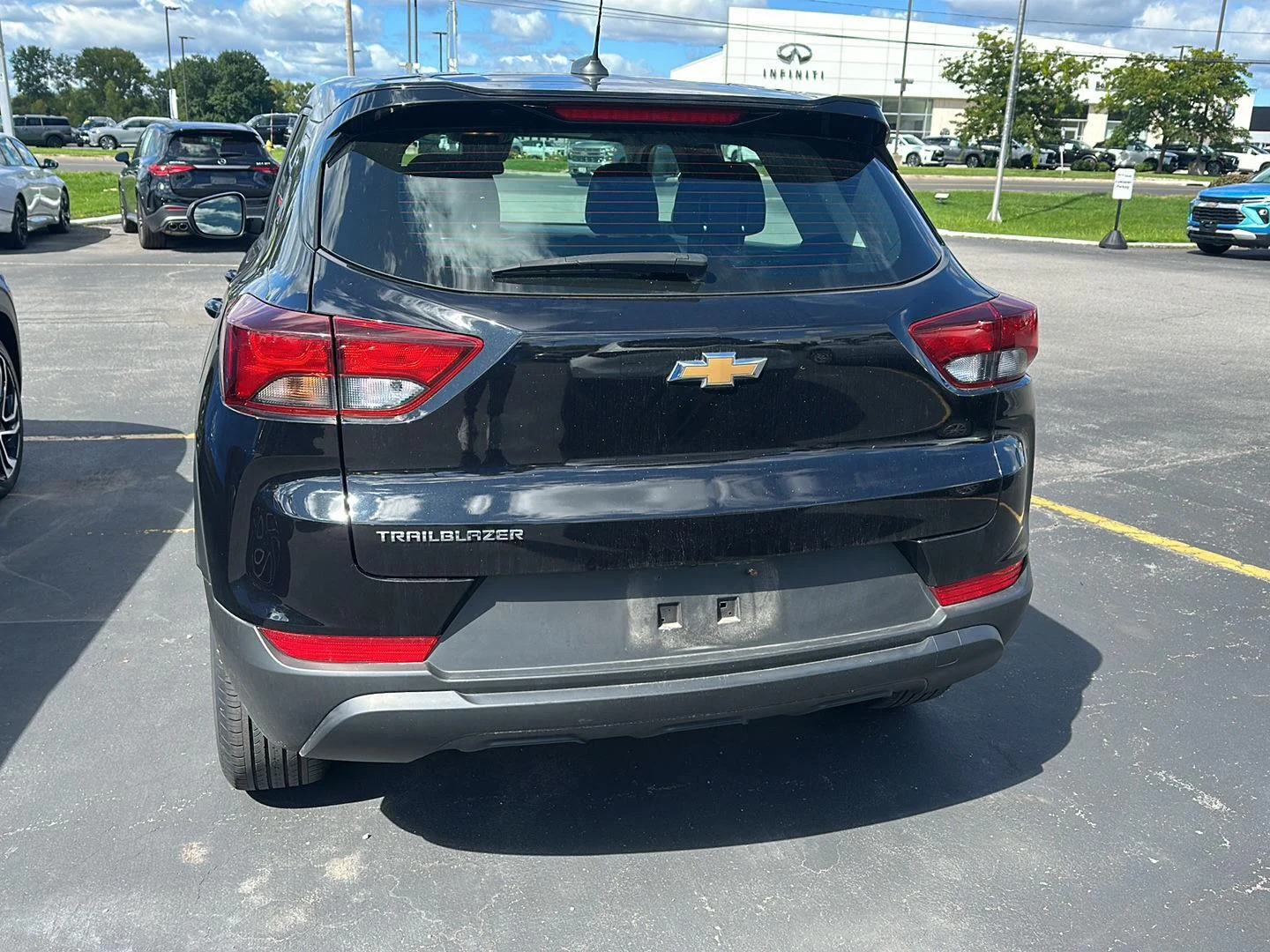 Used 2023 MOSAIC BLACK METALLIC Chevrolet LS image 3
