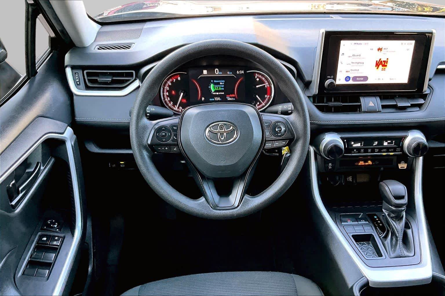 Used 2024 Midnight Black Metallic Toyota LE image 6