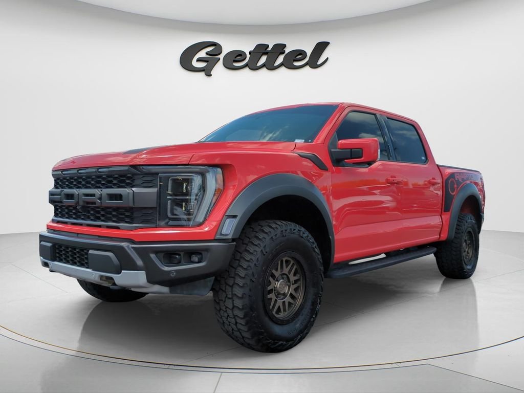 Used 2023 Orange Ford Raptor image 1